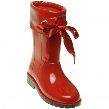 IGOR W10114005 Bota DE Agua CAMPERA Charol Rojo NIÑA