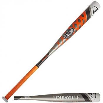 Wilson Bate de béisbol Juvenil Louisville Slugger, Uso recreativo, 31 DE Largo, LS Armor, Aleación, Plata/Naranja, WTLSLAR158I31