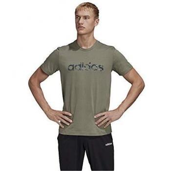 adidas E Camo Lin tee Camiseta, Hombre, verleg/Negro/hieley/Panton, M