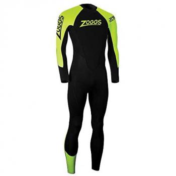 Traje de neopreno Zoggs Ow Explorer FS 3.2.2 manga larga negro verde - XS, 3/2 mm, diseño para aguas abiertas, material flexible y duradero, aislamiento térmico, ajuste ceñido para