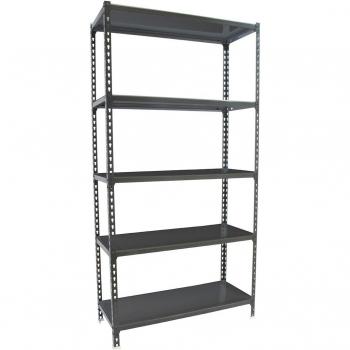 Estantería metálica Simonclick Megaplus 5 Baldas 120x200x40 cm Antracita/GALVA - Simonrack