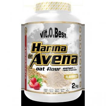 Harina de Avena Fresa 2kg VitoBest