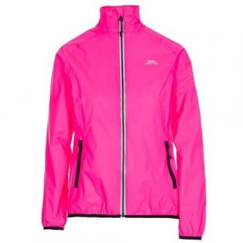 Chaqueta de alta visibilidad Beaming Packaway para mujer - Rosa - Talla XXS