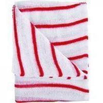 HYGIENE CLOTH 16X12 PK10 RED/WHT