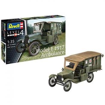 Revell GmbH Revell 03285 3285 1:35 T 1917 Ambulancia Kit de Modelo de plástico, Multicolor, 1/35