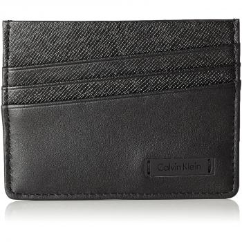Calvin Klein - Adam Cardholder, Fundas de carnés Hombre, Schwarz