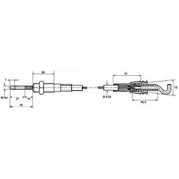 Cable de 2,5 m LEM Select para control remoto del distribuidor
