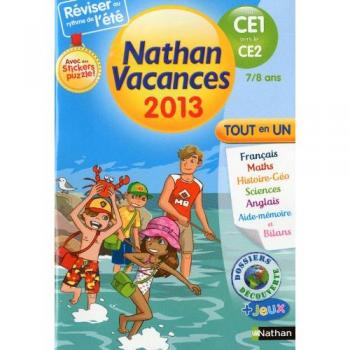 Nathan vacances du CE1 vers le CE2