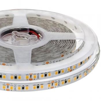 Tira LED Monocolor SMD2835 ChipLed Samsung DC24V 5m (168LED/m) 100W CRI 90 - IP65 Blanco Frío