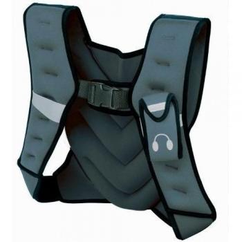 Tunturi Neoprene - Chaleco de peso, color gris, talla UK: 5 Kg