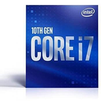 Intel Core i7-10700 Comet Lake 8-Core 2.9GHz (4.8 Turbo) CPU with 16MB Smart Cache, Socket 1200, and Heat Sink Fan Included