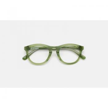 Gafas Graduadas KWAY Classique Verdes para Hombre con Armazones de 51 y Lentes Recetadas