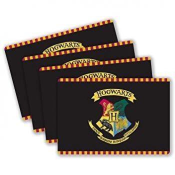 Manteles individuales de la cresta de Hogwarts