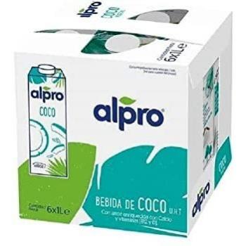 Alpro Bebida Vegetal de Coco 6x1L