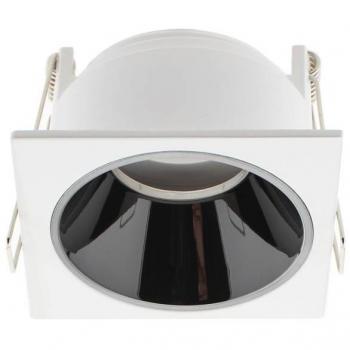 Downlight LED MOS UGR17 Square 7W Blanco/Negro Cromo Blanco Frío