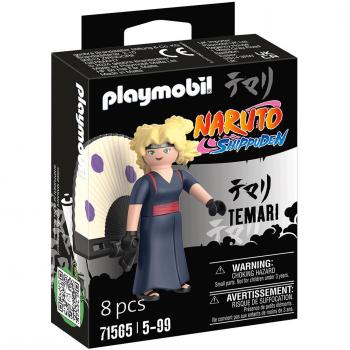 Playmobil Naruto Shippuden Temari - Figura de acción, personaje de anime, incluye accesorios, compatible con otros sets Playmobil, recomendado para niños a partir de 5 años