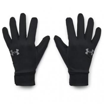 Guantes térmicos ligeros y ajustados Under Armour UA Storm Liner para hombre, ideales como capa base, repelentes al agua con tecnología de pantalla táctil, color negro