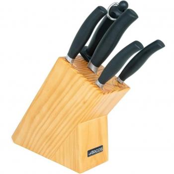 Arcos Serie Clara - Juego 4 Cuchillos de Cocina + Chaira