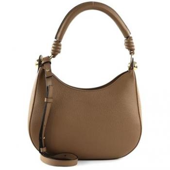 Furla Sfera Shoulder Bag Leather 28.5 cm Brown