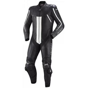 IXS thrux Ton piel combinado 1tlg., hombre mujer, X-Kombi THRUXTON, blanco y negro, 98