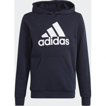 adidas Big Logo Cotton Hoody Boys Dark Blue, Size 152