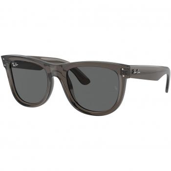 Ray-Ban RBr0502SF Wayfarer Reverse Asian Fit 6707GR Gafas de Sol para Hombre Grises 53 mm