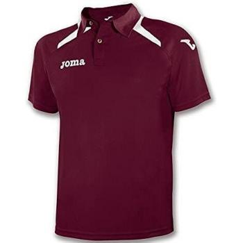 Joma Champion II - Polo para niño de 6 años, Color Burdeos