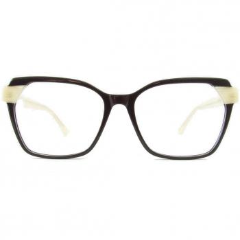 Rojasele ROSARIO 04 Armazones para Hombre Negros, Lentes Recetadas Para Hombre Negros, Gafas Recetadas para Hombre Negras