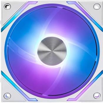 MSI MPG EZ120 ARGB BLANCO - Ventilador ARGB de 120 mm, con rodamiento hidrodinámico y compatibilidad con Mystic Light y Cooling Wizard