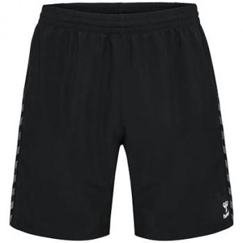 Hummel Authentic Men's Woven Training Shorts - Black - Size S