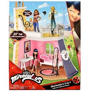 Ladybug: Playset Habitación de Marinette de las Aventuras de Ladybug -