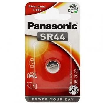 Panasonic SR44, Pila Óxido de Plata, 1,55