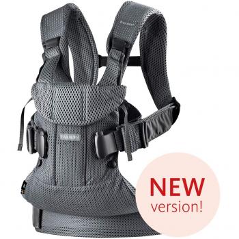 Mochila Portabebés BabyBjörn One Air 3D Mesh Antracita