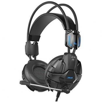 E-blue Cobra EHS902 Binaural Diadema Negro Auricular con micrófono - Auriculares con micrófono