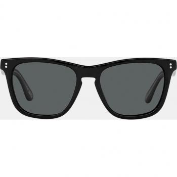 Oliver Peoples Desmon Round Sunglasses, 50mm, Tortoise/Gray Polarized Solid, Unisex, White