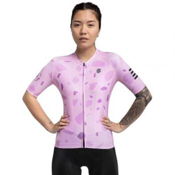 Maillot de Ciclismo de Manga Corta para Mujer M2 Bloomer Siroko en Lavanda