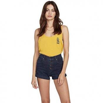 Volcom Vol Stone - Pantalón corto de tela vaquera para mujer - Multi - 26 US