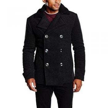 Harrington PCOAT - Abrigo para hombre, color negro, talla 2XL