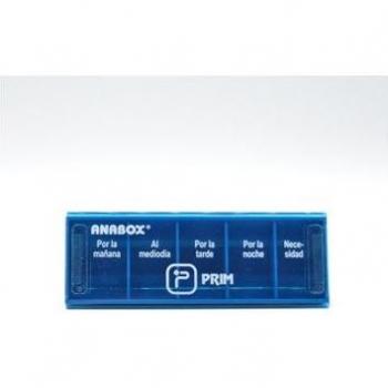 Pastillero Diario Anabox con 5 Compartimentos