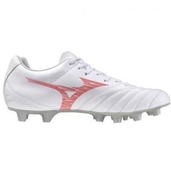 Mizuno Botas de Fútbol Monarcida Neo III Select MD - Color Blanco, Diseño ligero, Suela MD para terrenos firmes, Tecnología de ajuste cómodo, Material sintético duradero