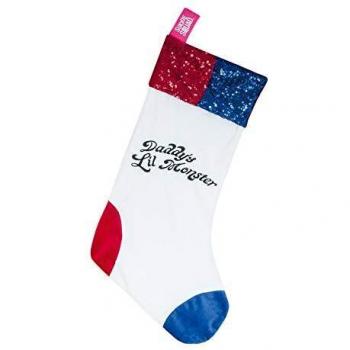 Suicide Squad Christmas Stocking Harley Quinn 'Daddy's Lil Monster' 48 cm Groovy