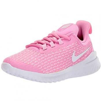 Nike Rival (PS), Zapatillas de Atletismo para Niñas, Multicolor (Pink Rise/White/Pink Foam 600), 32 EU