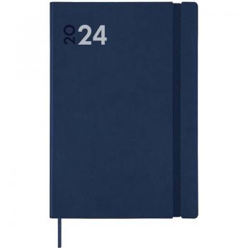 Finocam Agenda 2024 Dynamic Mara Y11 Día Página 165x240mm Encuadernada Azul Catalán Multilingüe