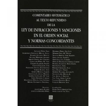 COMENTARIO SISTEMATICO TEXTO REFUNDIDO LEY INF.Y SANCIONES