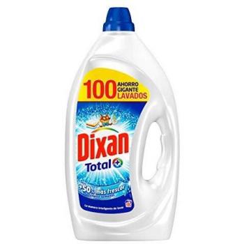 Dixan Detergente Gel Total Formato Gigante - 100 Lavados - 5 L