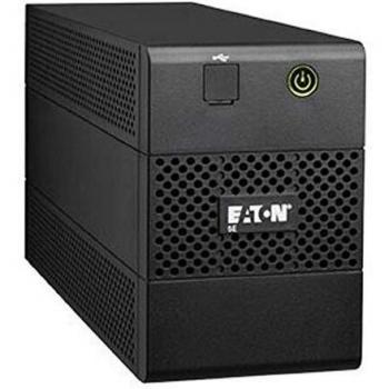 Eaton 5E850IUSB - Sistema Interactivo de Alimentación Ininterrumpida, 850VA, 480W con 4 Salidas AC y Protección para Internet, Teléfono, Fax