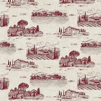 Mantel antimanchas resinado Calanques 140 cm x 25 m
