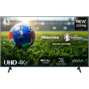 Hisense 43A6N 43 4K Ultra HD Smart LED TV with Dolby Vision and HDR10+
