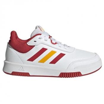 Zapatillas adidas Tensaur Sport 2.0 infantiles blancas con cierre de cordones