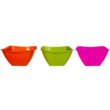Bol Cuadrado Tokyo de 2L en Colores Variados